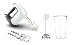 MOULINEX BATTEUR PREP'MIX+ HM462110