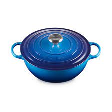 LE CREUSET MARMITE SIGNATURE 26CM AZURE