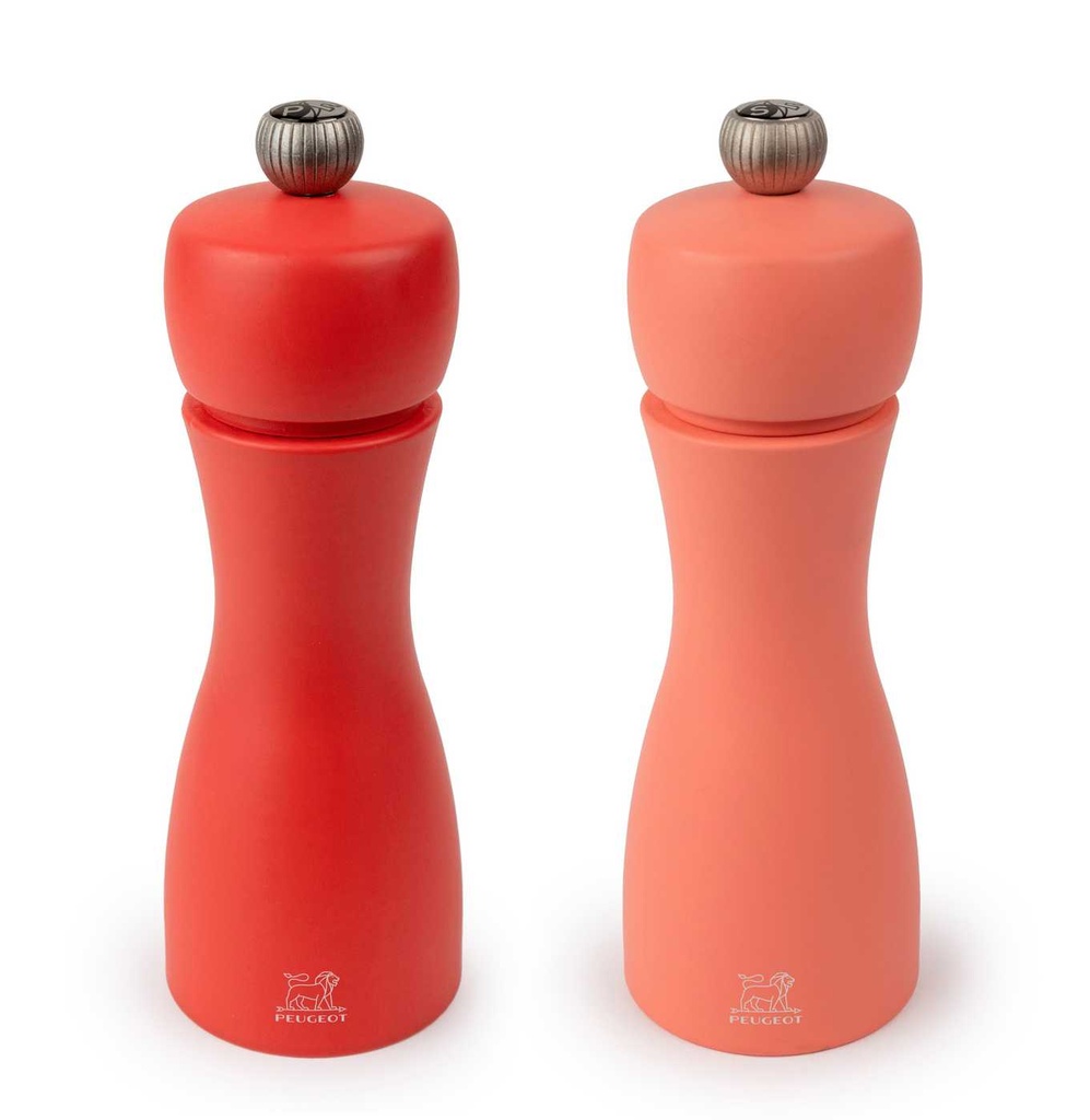 PEUGEOT SET MOULIN A POIVRE ET SEL TAHITI 15CM FEUX