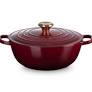 LE CREUSET MARMITE SIGNATURE 26CM GARNET