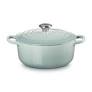 LE CREUSET COCOTTE SIGNATURE RONDE 20CM SEA SALT