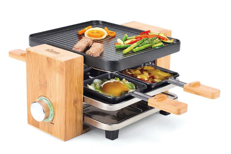 KOENIG RACLETTE BAMBOO 4P