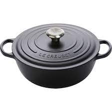 LE CREUSET MARMITE SIGNATURE 26CM NOIR MAT