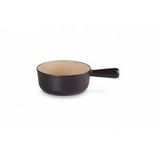 LE CREUSET CAQUELON FONTE 20CM NOIR MAT
