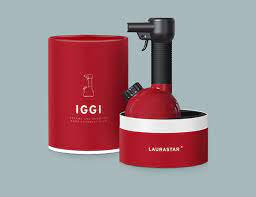 [000.0104.600] LAURASTAR DEFROISSEUR VAPEUR IGGI RED