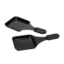 [7125.00] STÖCKLI SET DE 2 POÊLONS RACLETTE 9X9CM